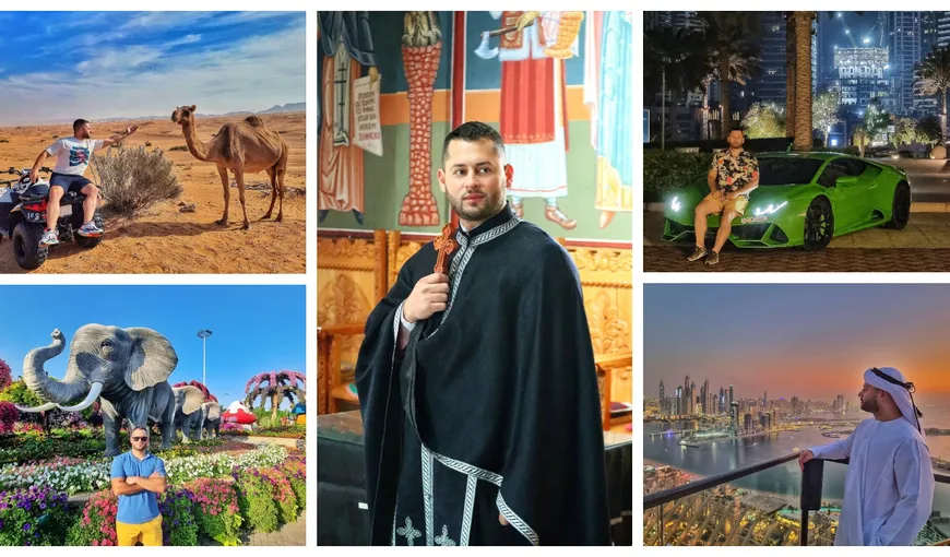 Daniel Balaș, tânărul care a renunțat la preoție și a devenit șofer pe tir, a lăsat modestia la o parte și se răsfață într-o vacanță de lux Dubai: ”Sunt un om bogat”