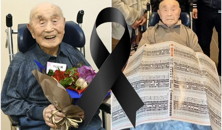 Cel mai bătrân japonez a murit la vârsta de 111 ani. Spunea că secretul vieţii sale lungi este „iubirea de oameni”