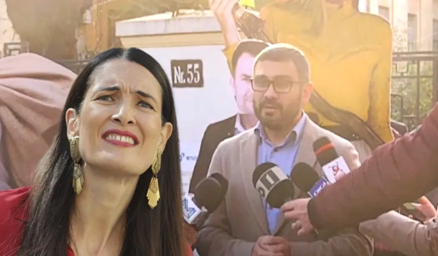 VIDEO: Se cere demisia primarului Clotilde Armand. PSD, protest în fața sediului USR: „Am venit aici pentru a reclama un lucru extrem de evident!”