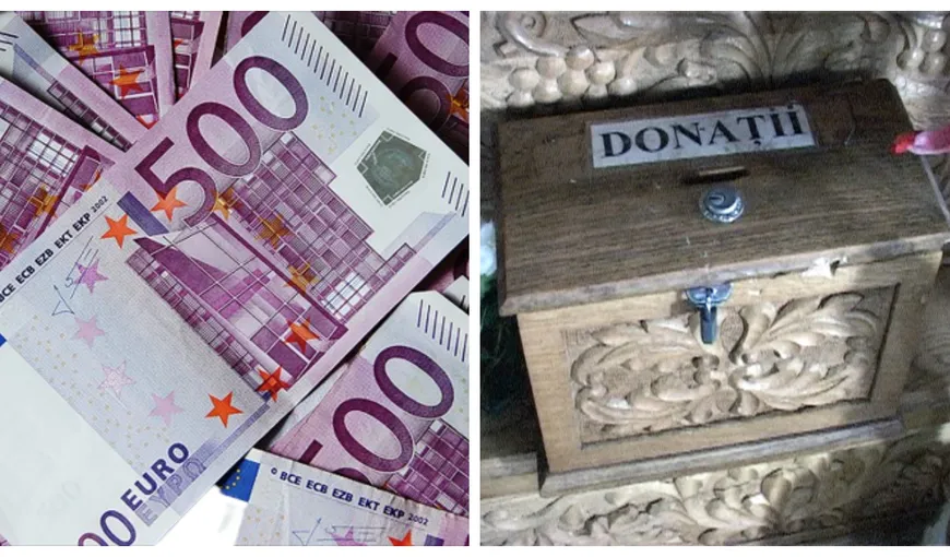 Un preot a găsit în cutia milei o donație de 40.000 euro. Cine este credinciosul cu dare de mână care a făcut acest gest: „Este oferta mea pentru restaurarea bisericii”