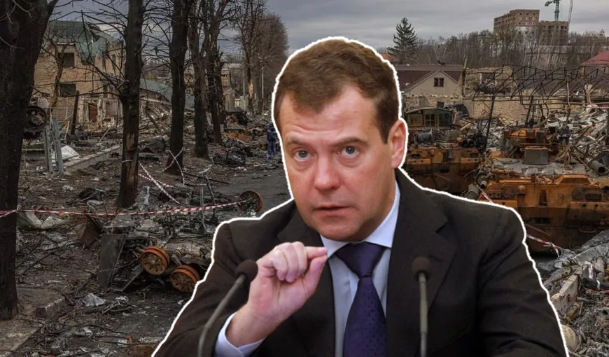 Dmitri Medvedev: „La Davos, petrecăreţi retardaţi au repetat ca o placă stricată: pentru a obţine pacea, Rusia trebuie să piardă”