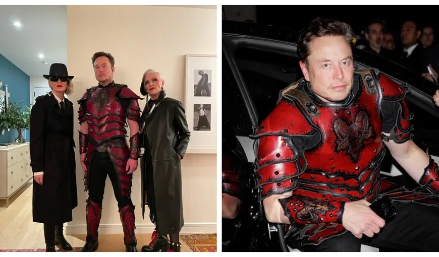 Au apărut primele imagini cu Elon Musk la petrecerea de Halloween. Ce costum a ales să poarte fondatorul Tesla