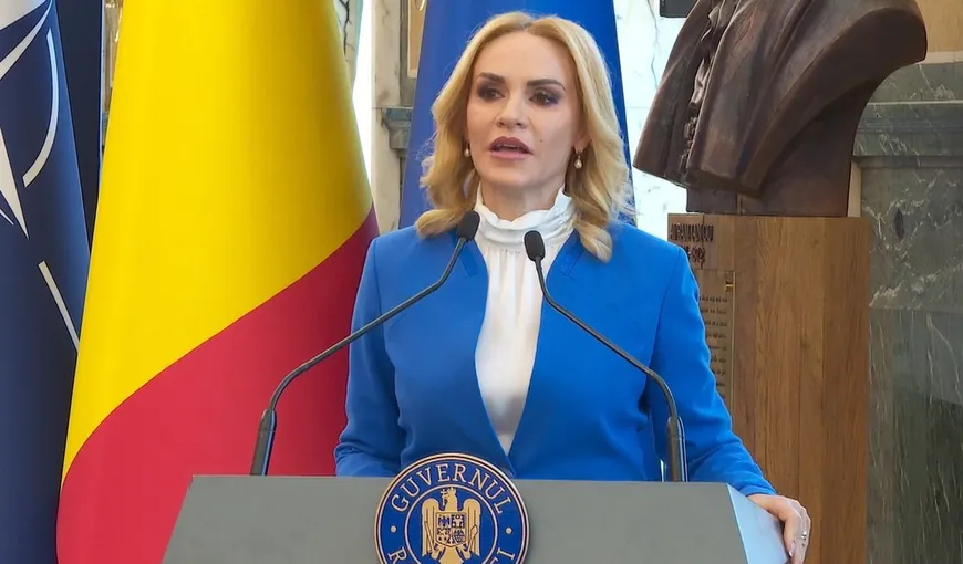 Gabriela Firea, despre programul pentru creşterea natalităţii: „Unul din cinci cupluri suferă de infertilitate, sunt statistici îngrijorătoare. Din 5 decembrie se pot depune deja cererile”