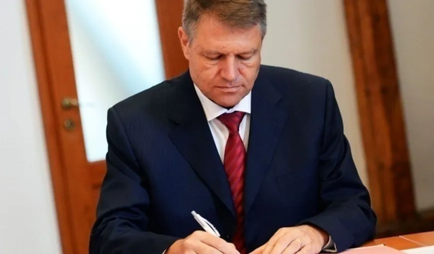 Klaus Iohannis a promulgat legea care preîntâmpină disfuncţionalităţi în administrarea rezervelor statului