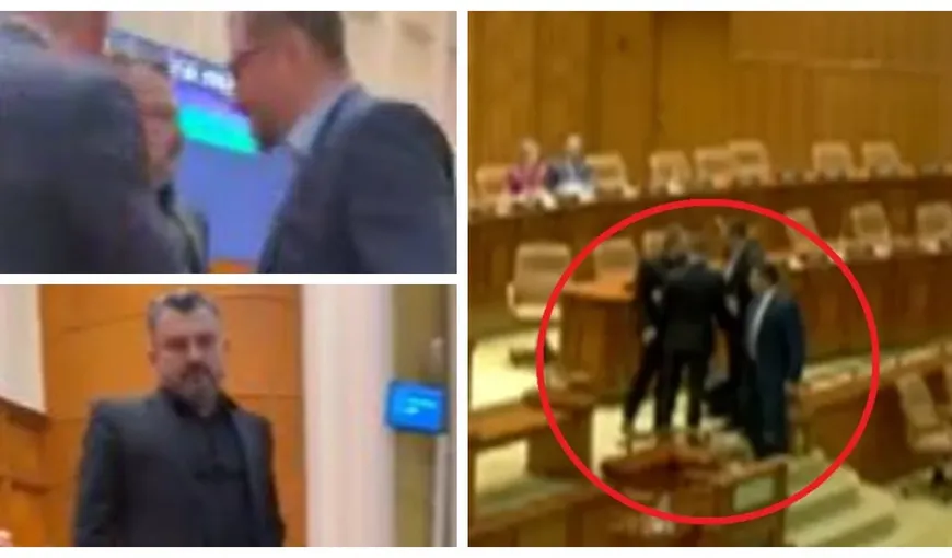 George Simion, circ în Parlament: „Băi ministrule, băi slugă!” A sărit să bată un reprezentant al Guvernului, invitat în Parlament