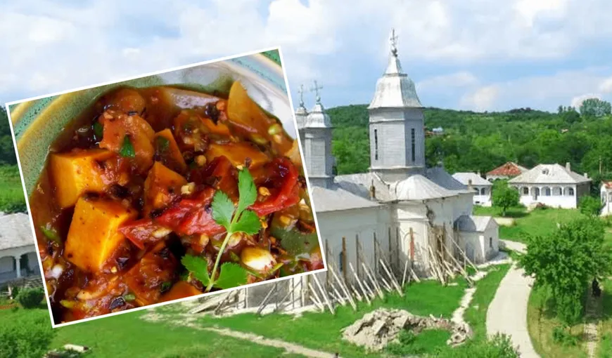 Tocană mănăstirească, reţeta fabuloasă a maicii Domiţiana de la Mănăstirea Răteşti (Buzău)