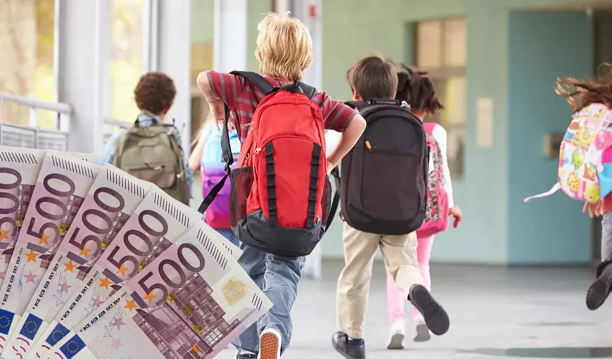 Amendă de până la 2.500 de euro pentru românii care părăsesc țara cu un copil înscris într-un ciclu de învățământ