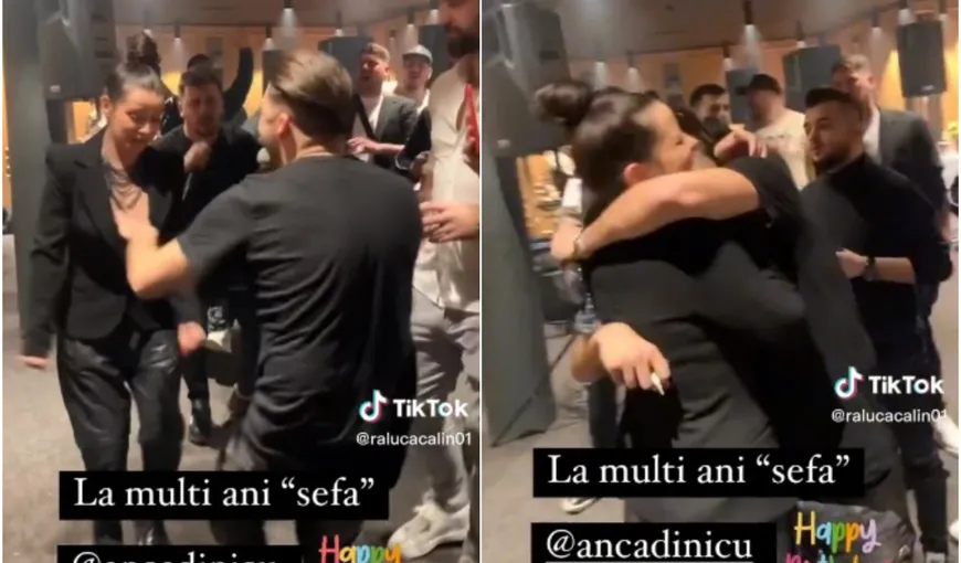 VIDEO Anca Dinicu a împlinit 33 de ani. Actriţa a sărbătorit pe ritmuri de manele