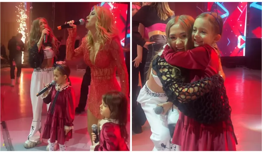 Andreea Bălan, prima apariție pe scenă alături de fetițele sale: „Sunt atat de fericită”