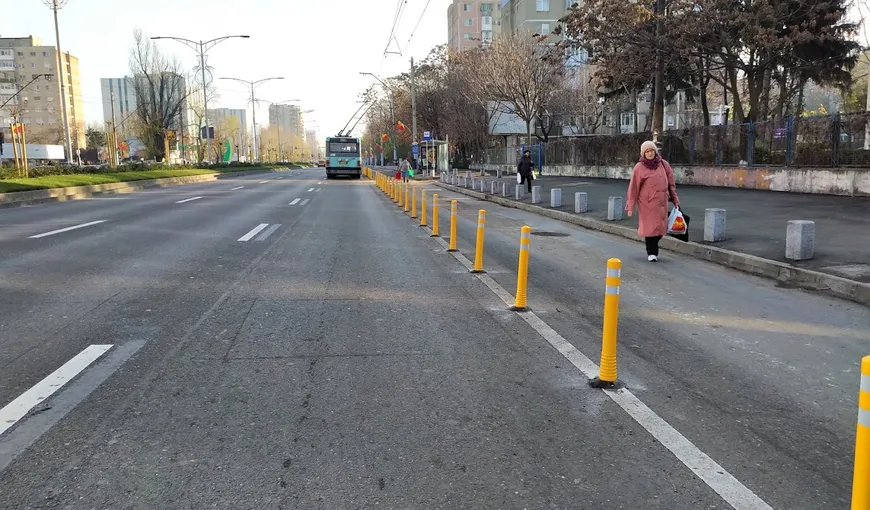 Apar noi benzi unice pentru transportul public pe marile bulevarde din Bucureşti