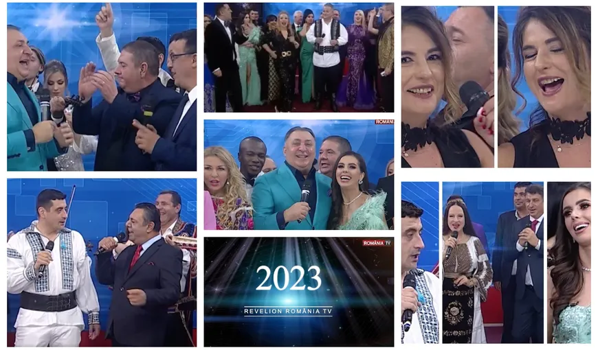 România TV şi România.net vă urează „La mulţi ani!”. Artişti, politicieni şi jurnalişti fac spectacol de Revelion 2023 la România TV LIVE VIDEO
