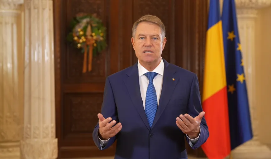 Iohannis, mesaj pentru români înainte de Revelion 2023: Să învăţăm să transformăm fiecare criză într-o oportunitate pentru a deveni o naţiune mai bună şi mai puternică!