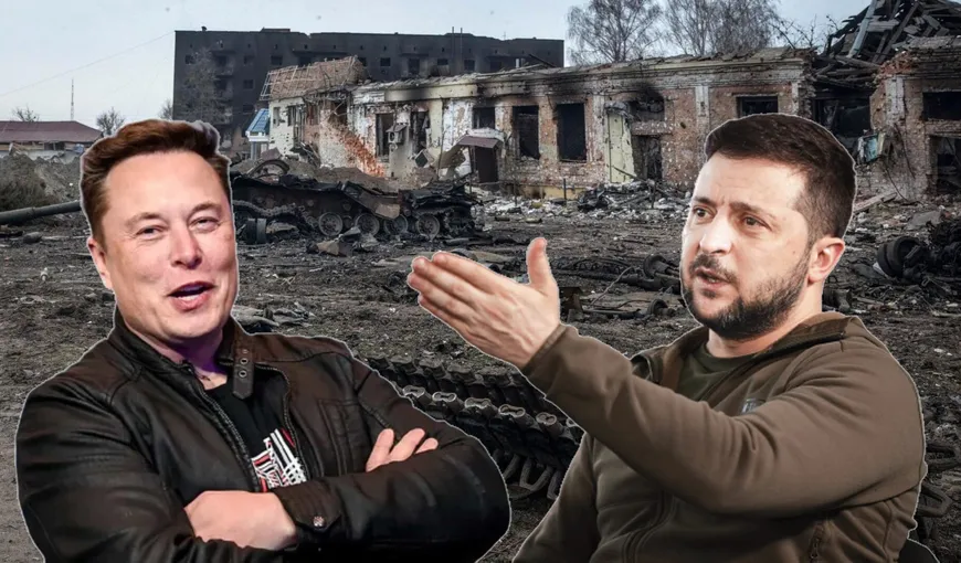 Zelenski, răspuns tăios pentru Elon Musk, după ce miliardarul i-a propus un plan de pace