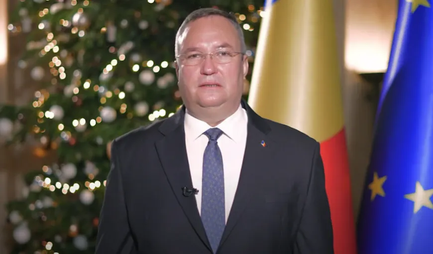 Mesajul de Crăciun al lui Nicolae Ciucă. Premierul le-a transmis românilor „să fie sănătoşi” VIDEO