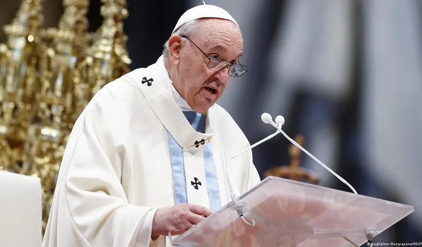 Papa Francisc, previziuni sumbre pentru omenire: „Sunt semne ale unor şi mai mari distrugeri” VIDEO