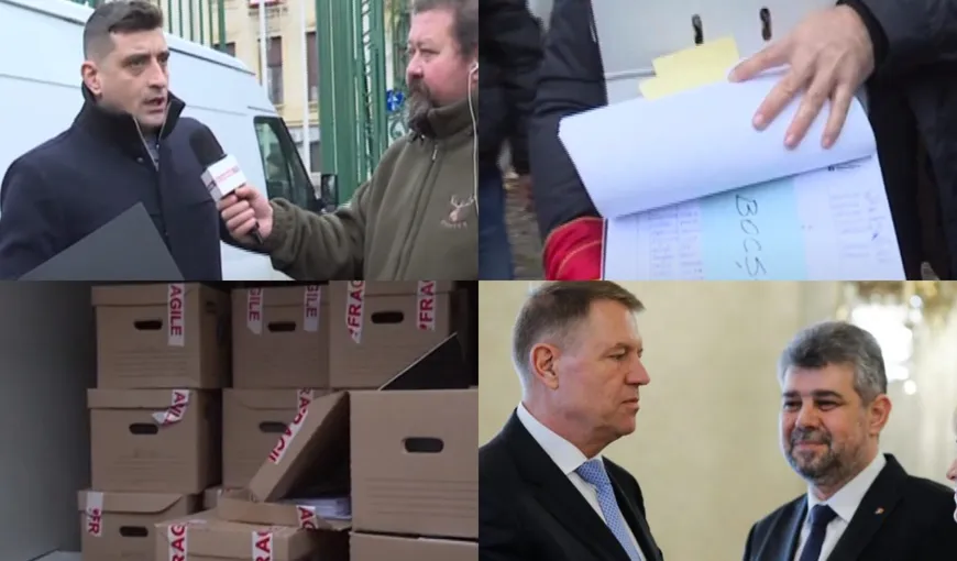 VIDEO: George Simion, protest în fața sediului PSD. Îi cere lui Marcel Ciolacu să sprijine demiterea președintelui și organizarea de alegeri anticipate, după eșecul „Schengen”: „Pare că susține Regimul dictatorial Iohannis!” | EXCLUSIV