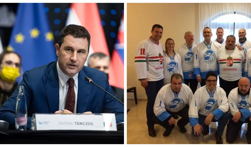 O nouă gafă marca Tanczos Barna. Ministrul Mediului a fost surprins în echipamentul naționalei de hochei a Ungariei, la un eveniment organizat de Academia de Hochei a Ținutulul Secuiesc