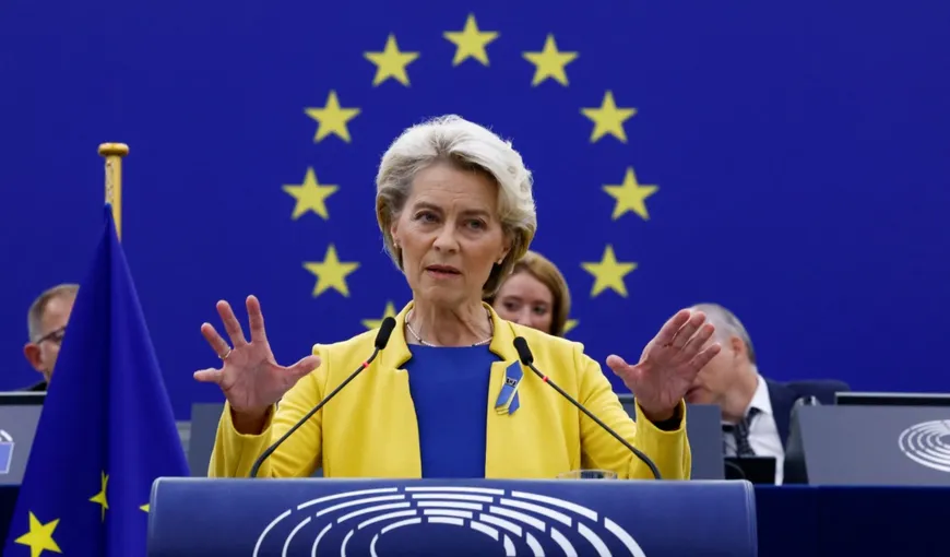 Ursula von der Leyen: „Al nouălea pachet de sancţiuni al UE va deraia şi mai mult maşina de război a Rusiei”