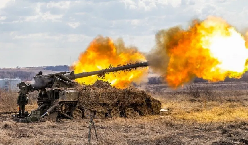 Demonstraţie de forţă a lui Putin în Ucraina. A trimis „Barosul”, armă capabilă să lanseze mortiere cu un calibru dublu faţă de cele ale NATO