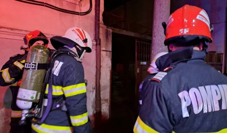 O tânără de 20 de ani a ars de vie într-o casă din Dej. Incendiu puternic și în Harghita