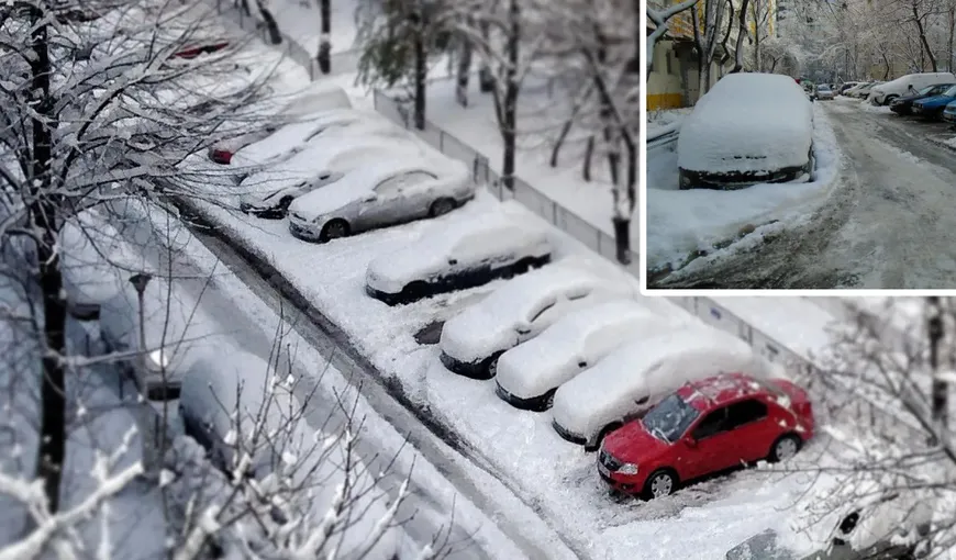 Cum ar trebui să parchezi mașina când e zăpadă. Trucul simplu de care ar trebui să țină cont toți șoferii