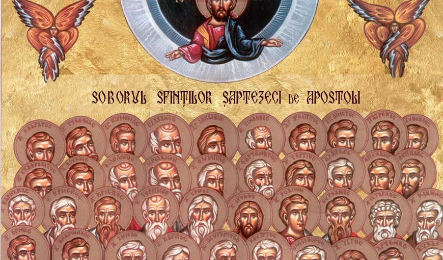 Calendar ortodox 4 ianuarie 2023. Soborul Sfinţilor 70 de Apostoli. Rugăciunea sfântă a celor 70 de apostoli pentru vindecare și miracole