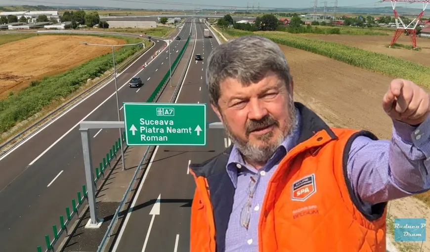 Umbrărescu fuge de radar pe autostrada A7: „A tras pe dreapta toate firmele cu echipamente de forat”