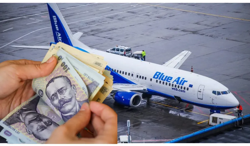 Blue Air a început să restituie banii pasagerilor pentru cursele anulate. Ce trebuie să facă românii ca să primească contravaloarea biletelor cumpărate