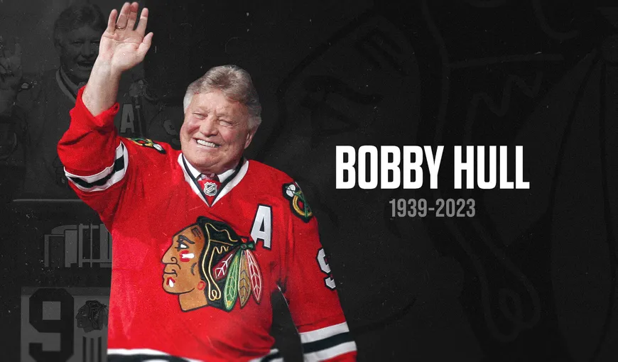 A murit legendarul hocheist Bobby Hull, primul jucător care a semnat un contract de peste un milion de dolari