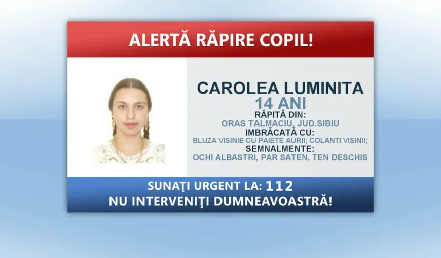 Cine a răpit-o pe adolescentă de 14 ani din Sibiu, de etnie romă. La mijloc ar fi o neînțelegere legată de căsătorie