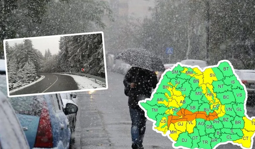 Alertă meteo. Ciclonul arctic se instalează în România. ANM anunţă zone cu vreme siberiană în zilele următoare
