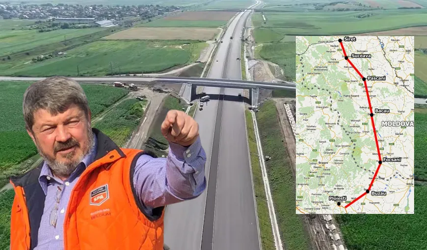 Când va fi gata Autostrada Moldovei (A7), construită de Dorinel Umbrărescu | EXCLUSIV