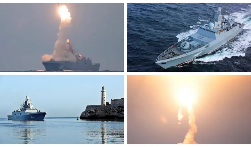 NATO este în alertă! Fregata rusă Amiral Gorșkov, dotată cu rachete nucleare, se apropie de Marea Mediterană