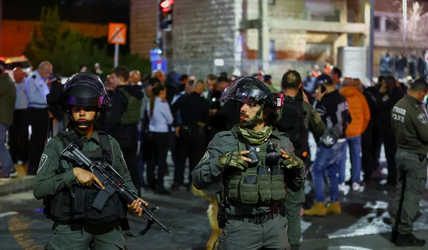 Cel puţin opt morţi într-un atac armat în Ierusalimul de Est, anunţă poliţia israeliană