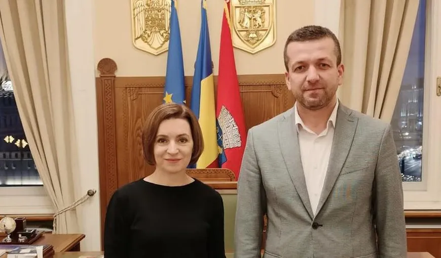 Maia Sandu, vizită surpriză în România. Ce a făcut președintele Republicii Moldova