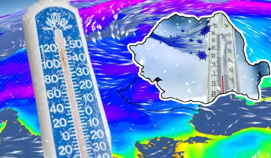 Prognoza meteo pentru următoarele două săptămâni: România, cuprinsă de un val de aer polar! Când scăpăm de frig şi ploi