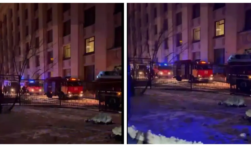 Alarmă de incendiu în clădirea Ministerului de Externe al Rusiei. 20 de persoane au fost evacuate din clădire