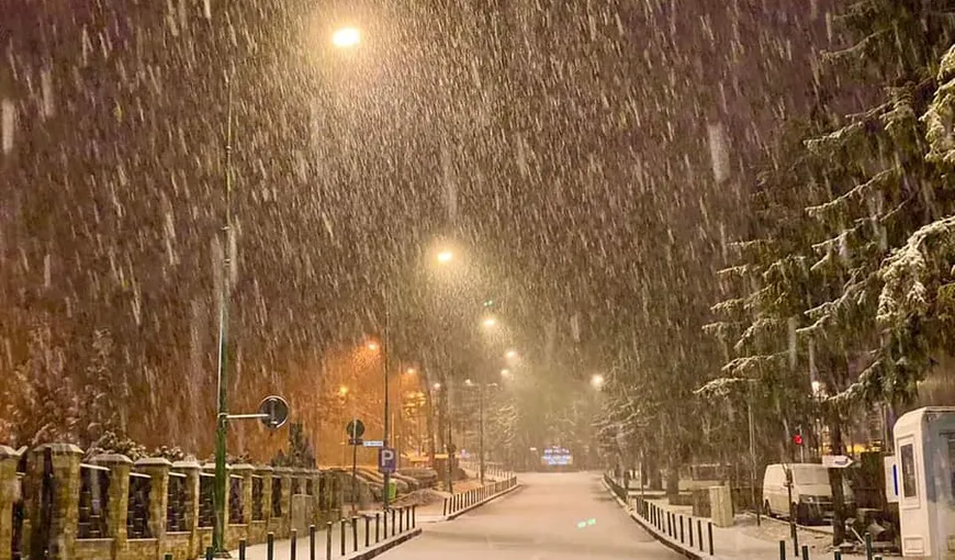 Ninsori, lapoviță și viscol în mai multe zone din țară. Când ninge la București. Prognoza meteo 23 ianuarie – 5 februarie 2023 în România