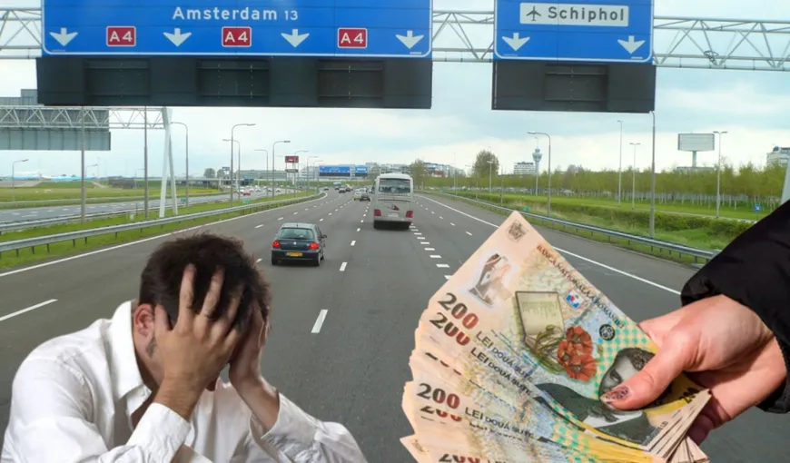 Cum a fost pedepsit un șofer român care a gonit pe șoselele din Olanda? Depășise limita de viteză cu 38 de km/oră
