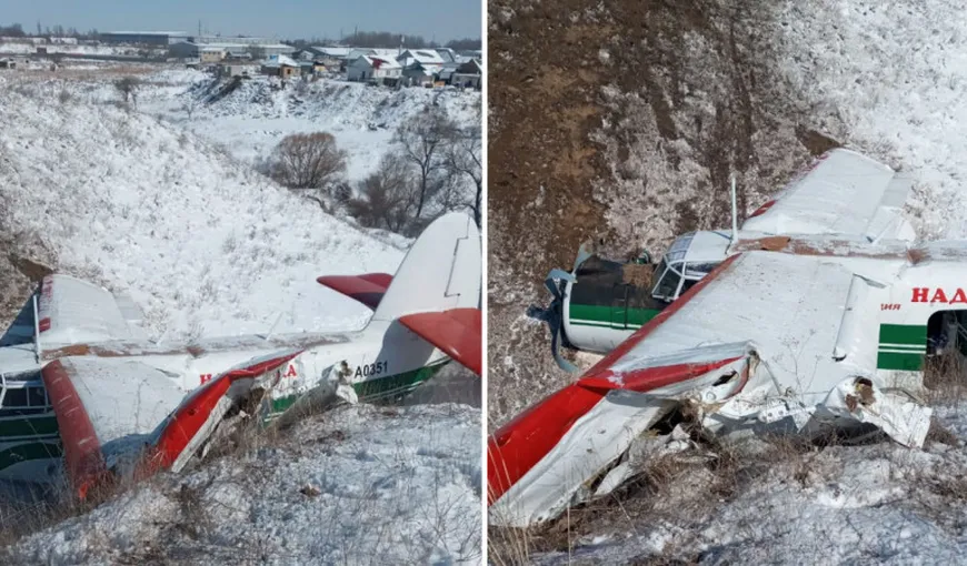 Avion prăbuşit în Rusia, primele imagini de la operaţiunea de căutare a epavei