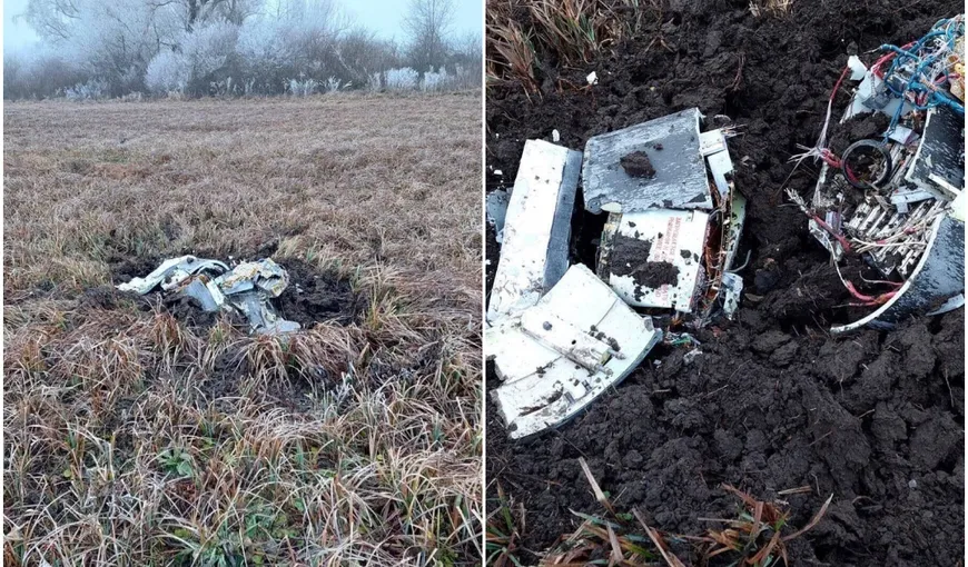 Resturile unei rachete rusești au căzut în Republica Moldova, la 20 km de graniţa cu România