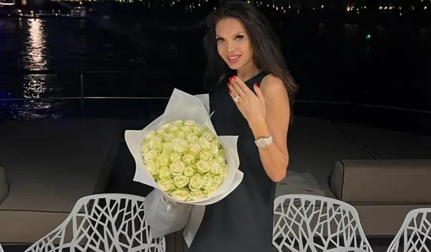 Cristina Spătar, răsfățată de iubitul milionar. Doar inelul de logodnă a costat 100.000 de euro