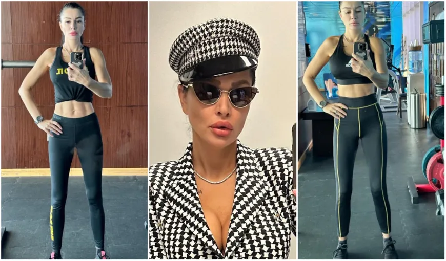 Brigitte Pastramă, apariție uluitoare în Dubai! A apărut cu pătrățele pe abdomen și a dezvăluit metoda prin care se menține în formă