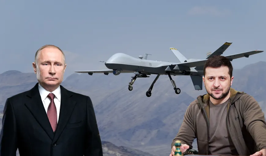 O dronă kamikaze a explodat lângă Moscova, la o altitudine de numai 50 de metri
