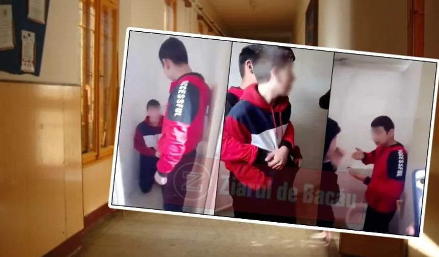 Secvențe de coșmar surprinse într-un liceu din Bacău! Elevii bătuți și băgați cu capul în WC de alți colegi de clasă