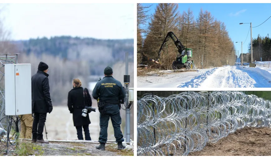 Finlanda a început ridicarea ”Cortinei de fier” cu Rusia. Gardul se va întinde pe o distanță de 200 km
