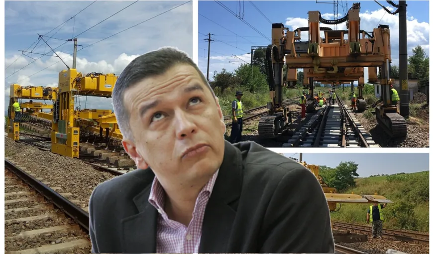 Sorin Grindeanu anunţă un nou contract de reparații la infrastructura feroviară. Banii vin din PNRR