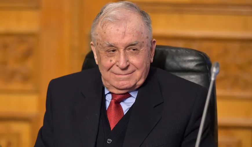Ce pensie are Ion Iliescu. Fostul preşedinte câştigă de două ori mai puţin decât un magistrat pensionat