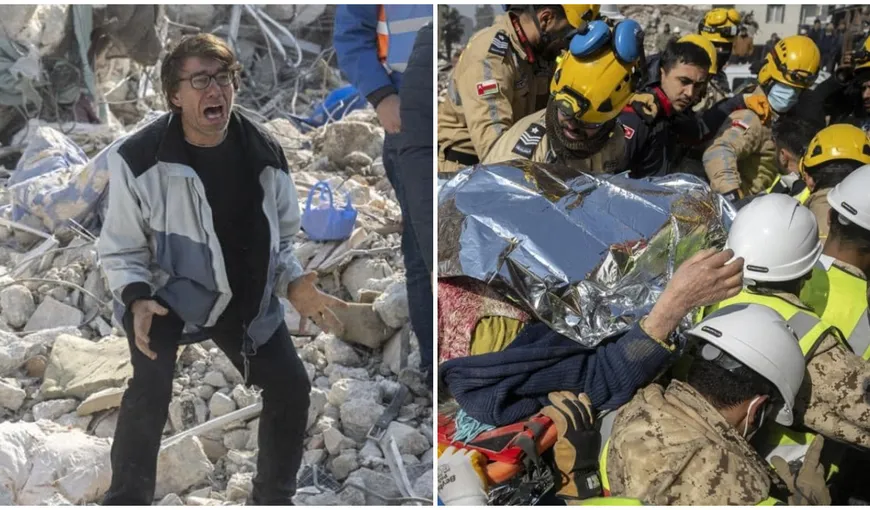 Miracolele dintre ruine! Fiu în lacrimi după ce mama sa a fost salvată dintre dărâmături după 176 de ore de la cutremurul din Turcia