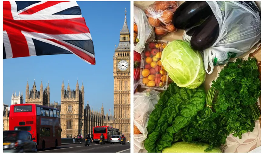 Criză alimentară în Marea Britanie! Fructe și legume raționalizate în supermarketuri